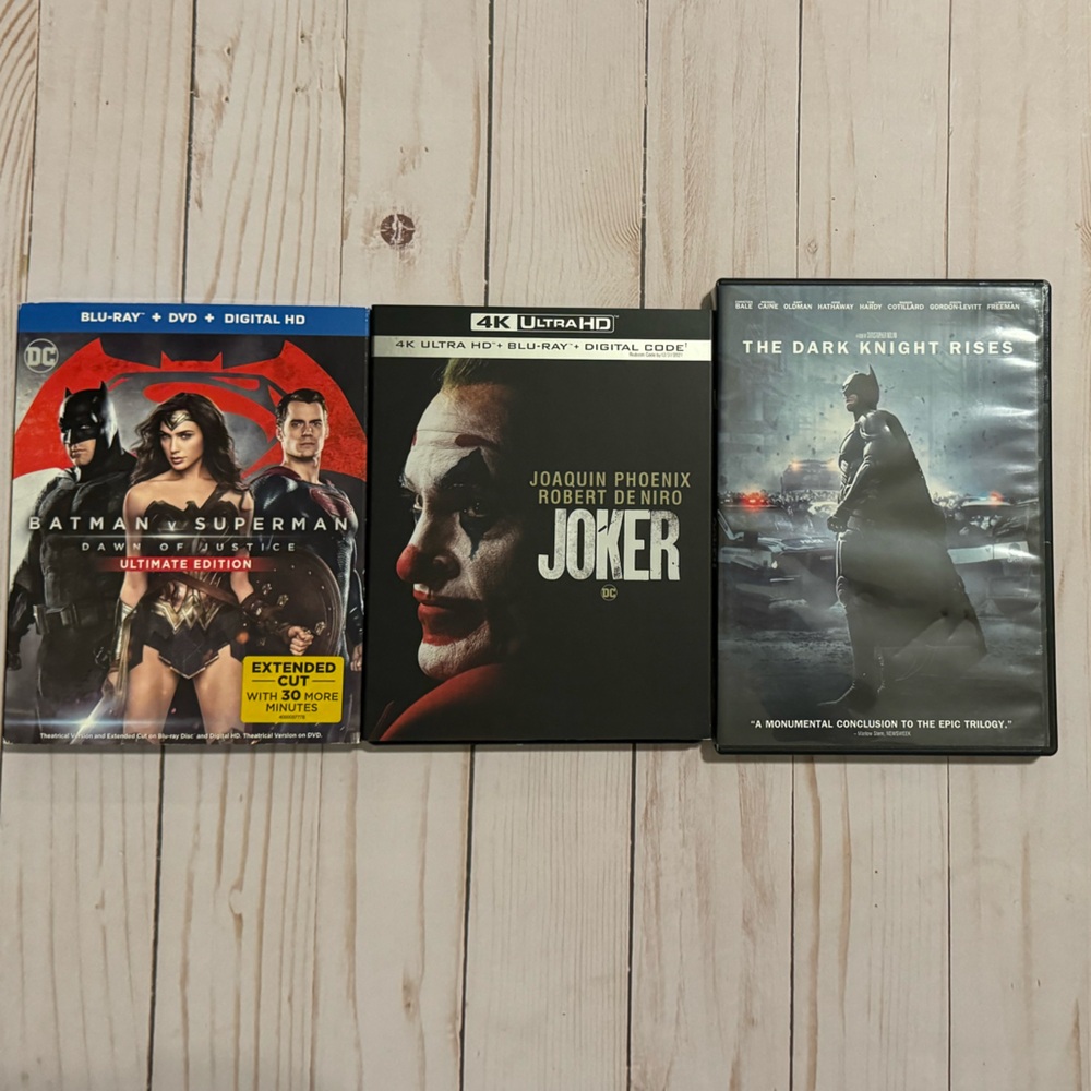 Batman/Joker movie bundle